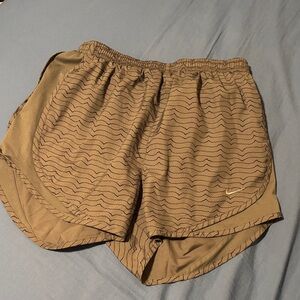 Nike Women's Gray Wave Athletic Shorts